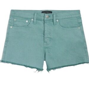 J. Crew Teal Jean Shorts